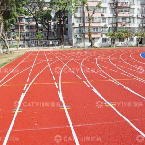 Buy cheap IAAF Certificated Synthetic Rubber Track For Running By China EPDM Granules Factory from wholesalers
