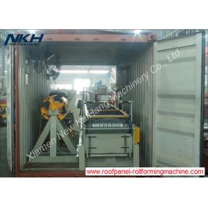Durable Standing Seam Roll Forming Machine , Roof Panel Roll Forming Machine