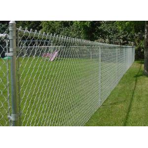 Buy cheap Iron Wire Mesh Chain Link Fence With 60x60mm Mesh Size And 3mm Wire Diameter from wholesalers