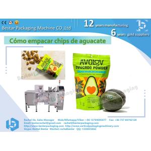 Buy cheap How to package avocado slices by Bestar automatic Doypack machine from wholesalers