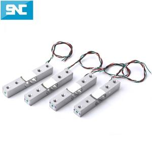 Buy cheap 80x12.7x12.7mm Aluminum Mini Beam Full Bridge Micro Load Cell Sensor with 1kg to 50kg Capacity and 0.05% Accuracy Class from wholesalers