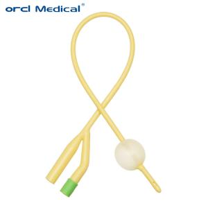 Disposable Foley Catheter Used For Pets Two Way Three Way Silicone Urinary