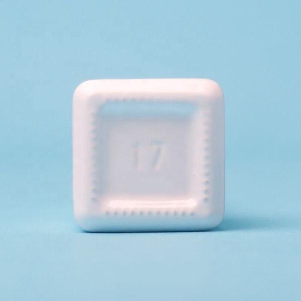 Buy cheap 6ml Pretty Nail Polish Bottles White Smooth Surface REACH Certification from wholesalers