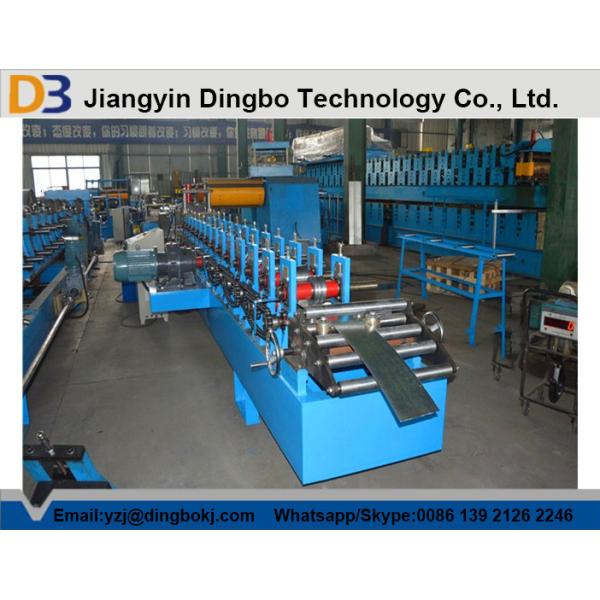 Quality Touching Screen C Purlin Roll Forming Machine With 76mm Material for sale