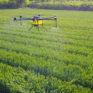 Buy cheap 4 Aixes Agricultural Spray Drone Smart Batteries Fertilizer Spray Drone from wholesalers