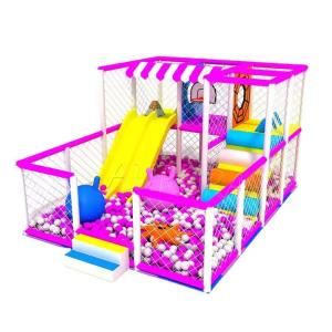 Buy cheap Purple Yellow Indoor Soft Play Playground Children Adventure Amusement Play Structure from wholesalers