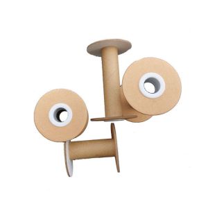 Buy cheap Eco-Friendly Kraft Paper Wire Spool with Anti-Curl and UV Coating for Consumer Electronics from wholesalers