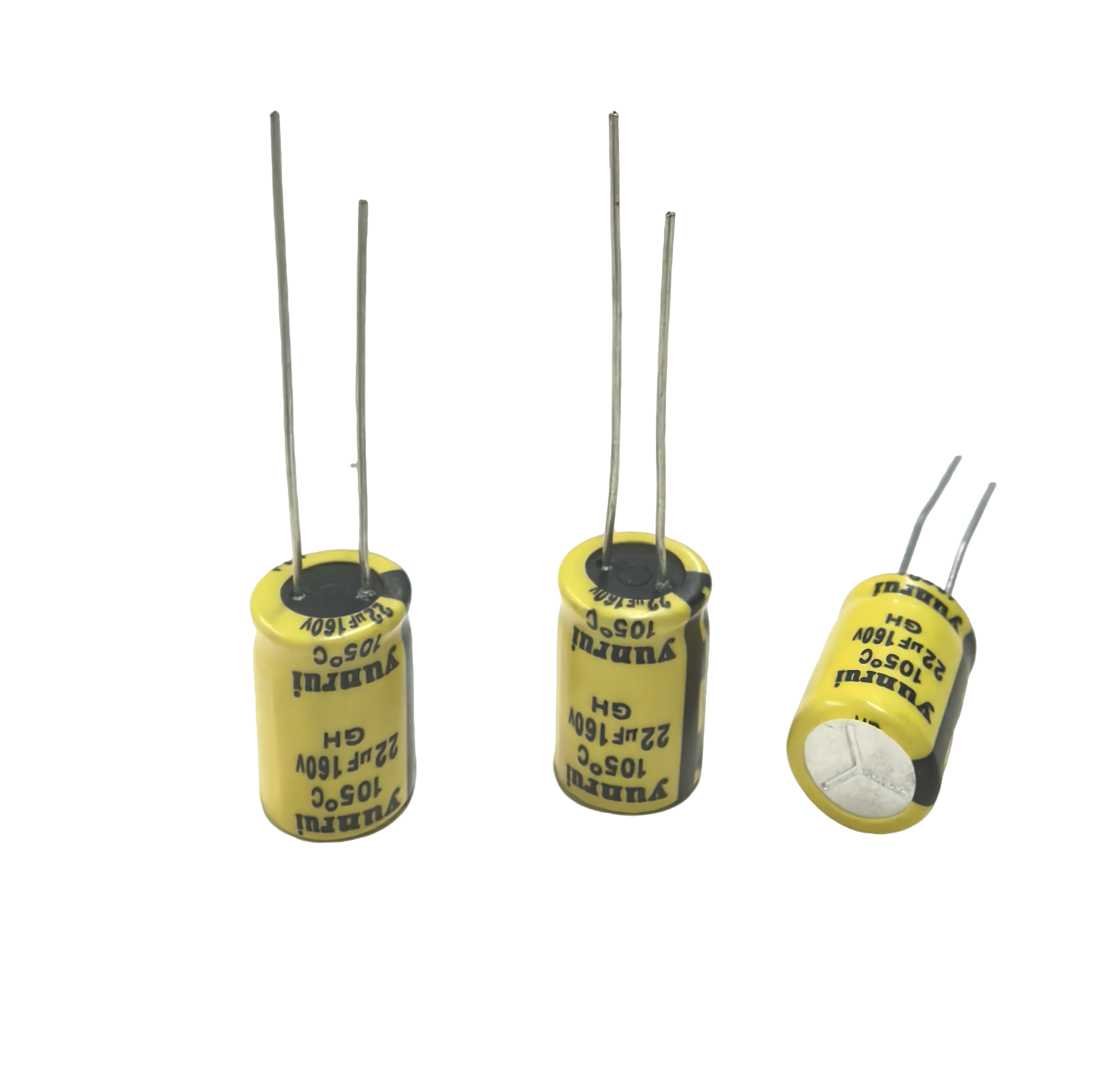 Buy cheap 22UF 16V Radial Aluminum Electrolytic Capacitor with Low ESR and High Ripple for Custom Sizes from wholesalers