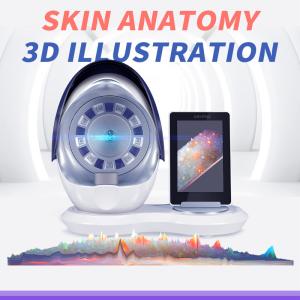 3D Skin Analyzer Beauty Apparatus With 10 Skin Analysis Items