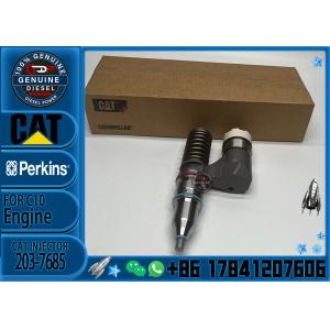 Diesel fuel injector 10R-1258 c12 injector 203-7685 2037685 for caterpillar c12