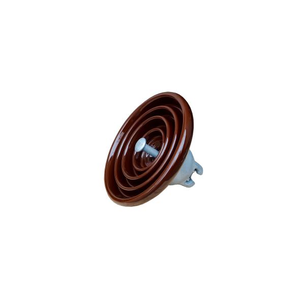 Buy cheap Brown Color OEM ANSI 52-4 Porcelain Suspension Insulator from wholesalers