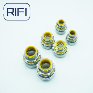 Zinc Die Cast Liquid Tight Conduit Connectror with Yellow or blue gasket