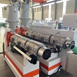 Buy cheap Water Drain HDPE Pipe Extrusion Machine Single Screw Extruder Manufacturers from wholesalers