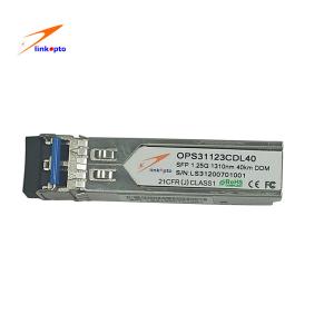 Buy cheap 1.25G BIDI 1310nm 40KM DDM Transceiver Module FCC from wholesalers