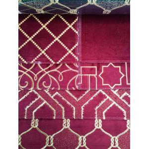 Buy cheap Embroidery Luxury Sofa Fabric Heavyweight With Knitted Technics from wholesalers
