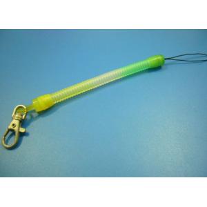 Buy cheap Long Coil Key Ring Holder Convenient Spring Coiled Retainer for Security Function from wholesalers