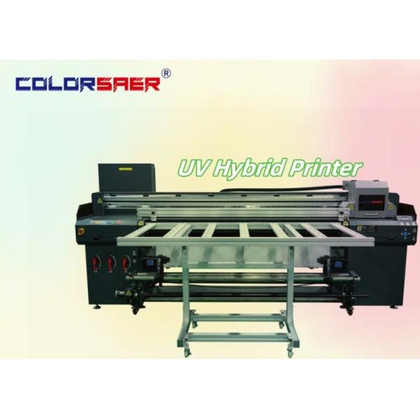 Quality UV Hybrid Digital Printing Plotter Flatbed and Roll to Roll UV Hybrid Inkjet Printer Manufacturing for sale