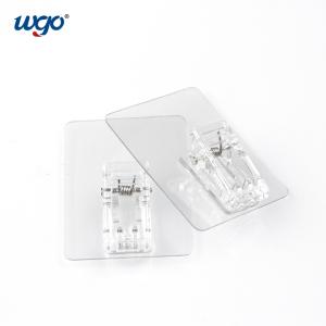 Self Adhesive Mounted Removed No Trace Leave Adhesive Clips Hook Clamp