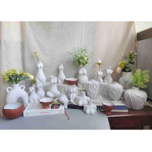 Buy cheap Factory Direct Supply Classic Handmade Pottery Clay Flower Pot Porcelain Ceramic Statued Vase For Home Decor from wholesalers