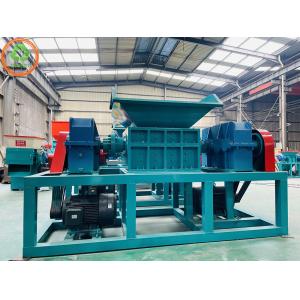 380V/50HZ/3PHASE Double Shaft Double Motor Shredder for Scrap PVC HDPE PP PET