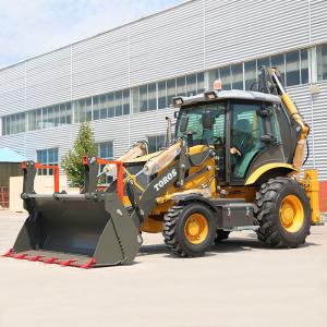 Buy cheap 1m3 Bucket Backhoe Loader Machine For Construction Work User Friendly product
