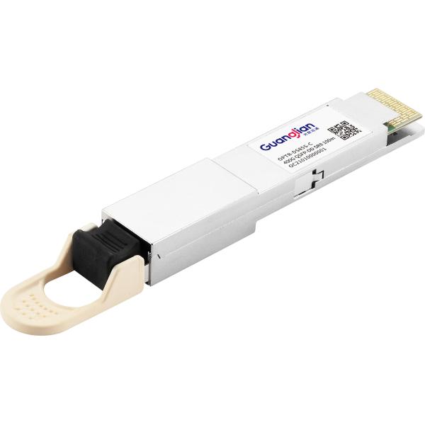 Quality OM3 400G QSFP DD Transceiver SR8 100m 8x50G Optical Transceiver Module for sale