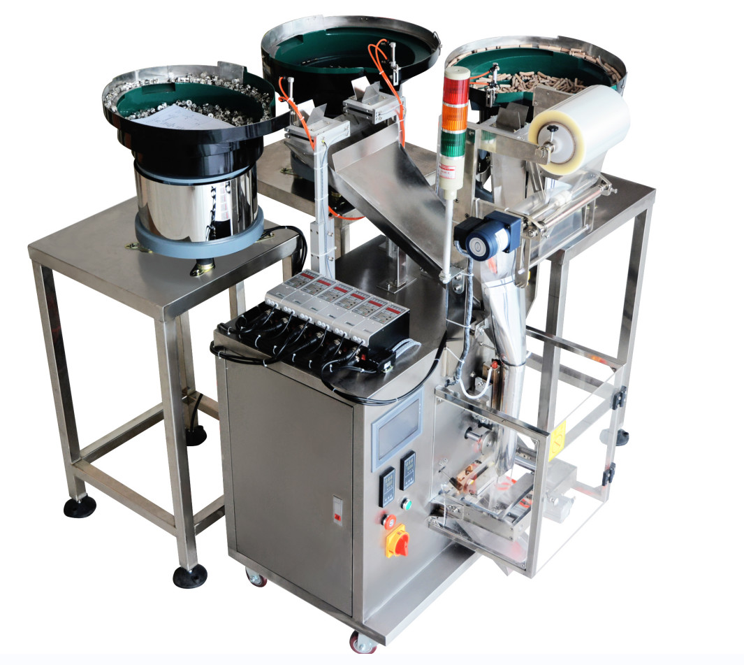 China PLC Screw Counting Packing Machine Eccentric Wheel Counting Packaging Machine on sale