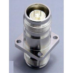Buy cheap 4.3-10 adapter 4.3-10 female to 4.3-10 female with panel mount high quality all brass 50ohm from wholesalers