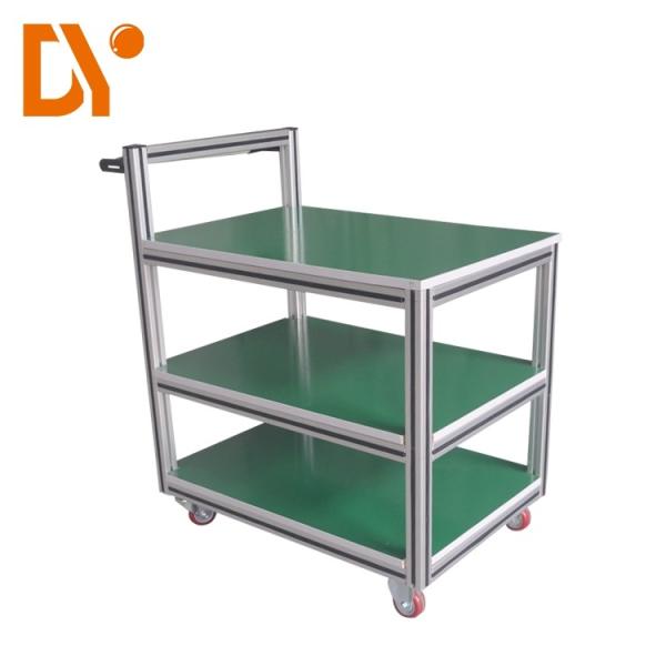Buy cheap Customized Tote Cart Cold Pressing / Rolling Aluminium Profile Easy Assemble from wholesalers