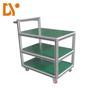 Buy cheap Customized Tote Cart Cold Pressing / Rolling Aluminium Profile Easy Assemble from wholesalers