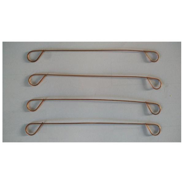 Buy cheap 1.0mm Copper Coated Double Loop Welded Wire Ties from wholesalers