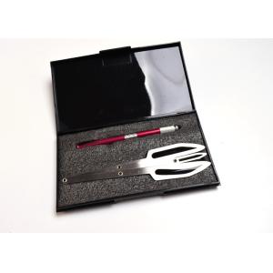 Buy cheap Microblading Manual Pen with Golden Ratio Eyebrow SS Stencil Ruler from wholesalers