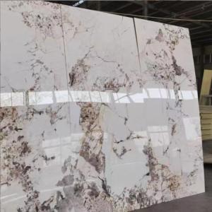 Buy cheap Modern Interior Decoration 150mm Width Plastic Sheet Wall Paneling with Marble Finish from wholesalers