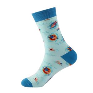 Buy cheap Custom OEM Man 100 Percent Cotton Socks from wholesalers
