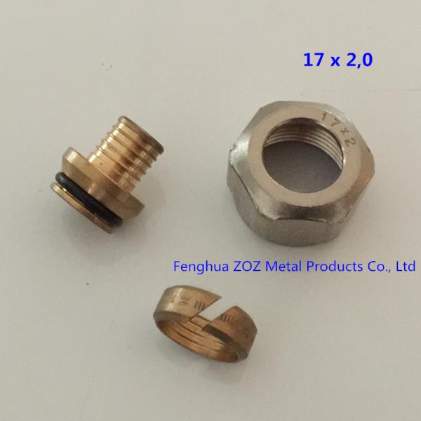 Quality 5/8" PEX Compression Manifold Adapter , 5/8" Manifold Compression Fittings for sale