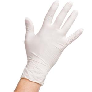 China Durable Disposable Medical Latex Gloves With High Tensile Strength on sale
