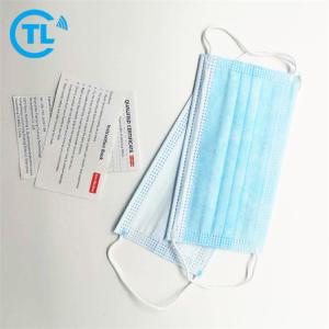 China 3 Layer Adult CE Disposable Protective Face Mask on sale