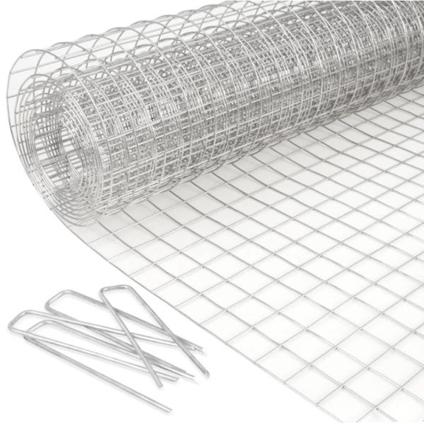 Buy cheap Welded Wire Mesh Roll with Hot Dipped Electro Galvanized Technique and Width of 0.2-2m from wholesalers