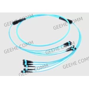 China Single Mode Riser OFNR 2.0mm 1m MPO Fiber Cable on sale