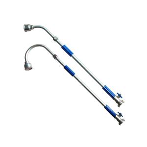 Buy cheap Blue Handle Metal Soft Rain Spray Lance , Telescopic Watering Wand from wholesalers