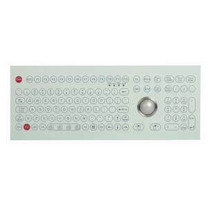 China Industrial Membrane Keyboard with optical trackball and numeric keypad on sale