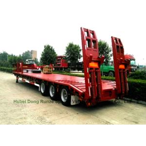 3 Axle Gooseneck Hydraulics Trailers Lowbed Semi Trailer ,60ton,80Ton
