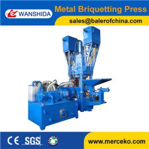 Buy cheap PLC control 630ton strong power Y83-6300 Scrap Copper Chips Briquetting Press to press steel chips from wholesalers
