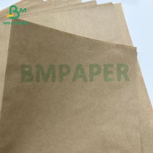 Buy cheap 80gsm Strong Semi - Extensible Brown Sack Kraft Cement Bag Paper from wholesalers