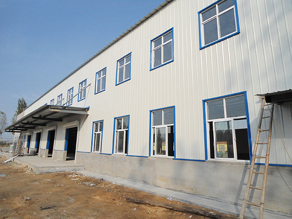 Buy cheap Customized Painted Steel Structure Warehouse Hot Galvanized from wholesalers