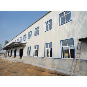 Buy cheap Customized Painted Steel Structure Warehouse Hot Galvanized from wholesalers