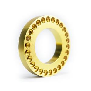 Buy cheap Brushing Precision Aluminum Parts ISO9001 2004 Aluminum CNC Turning Part from wholesalers