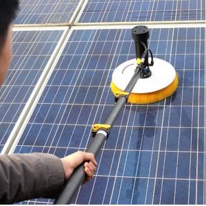 Buy cheap Solar Panel Cleaning with 3.5-Meter Telescopic Rod and Fine Single-Disc Rotary Brush from wholesalers
