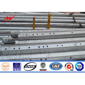 Buy cheap Electric Lattice Masts Steel Power Transmission Poles Galvanized Wind Proof from wholesalers