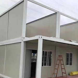Buy cheap The steel structure is stable and load-bearing. It is a green, environmentally friendly and recyclable double-layer container building with strong from wholesalers